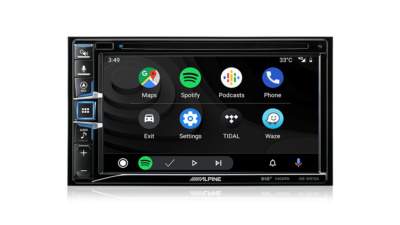 Alpine 6.5” Apple CarPlay / Android Auto / Navigation / CD/DVD Receiver /HDMI / Dual USB / Bluetooth / FLAC / DAB+ Receiver