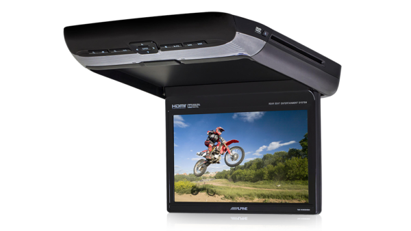 Alpine PKG-RSE3HDMI 10.1” Overhead DVD Player with HDMI and USB Video