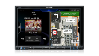 Alpine X308AU Apple CarPlay Android Auto DAB HDMI USB Navigation Head Unit