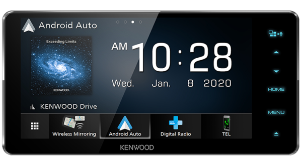 Kenwood DDX920WDABS 6.8 Inch HD Screen Android Auto Wireless CarPlay DAB DVD 200mm Head Unit