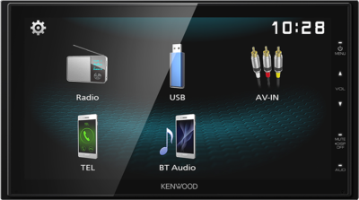 Kenwood DMX1025BT 6.8" Multimedia WVGA Touchscreen Display AV Head Unit