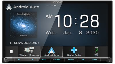 Kenwood DMX8520DABS 7" Android Auto Wireless CarPlay DAB+ Head Unit