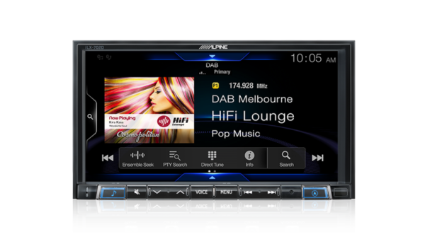 Alpine CAPTIVA-702D 7” Apple CarPlay / Android Auto / HDMI / USB / Bluetooth /  FLAC / DAB+ Receiver for HOLDEN