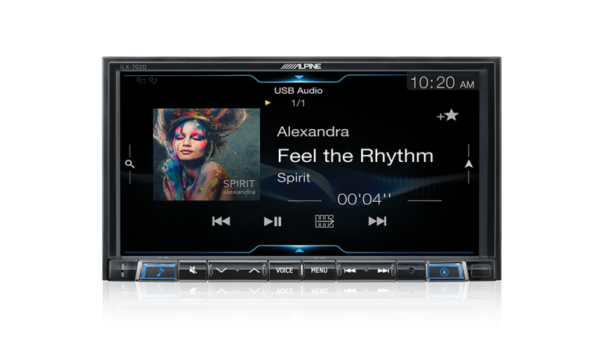 Alpine NISSAN X TRAIL-702D 7” Apple CarPlay / Android Auto / HDMI / USB / Bluetooth /  FLAC / DAB+ Receiver