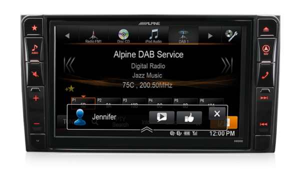 Alpine MERC-X800D-V447 8″ DAB+/DVD/USB/HDMI/Bluetooth Advanced Navi Station for Mercedes Vito