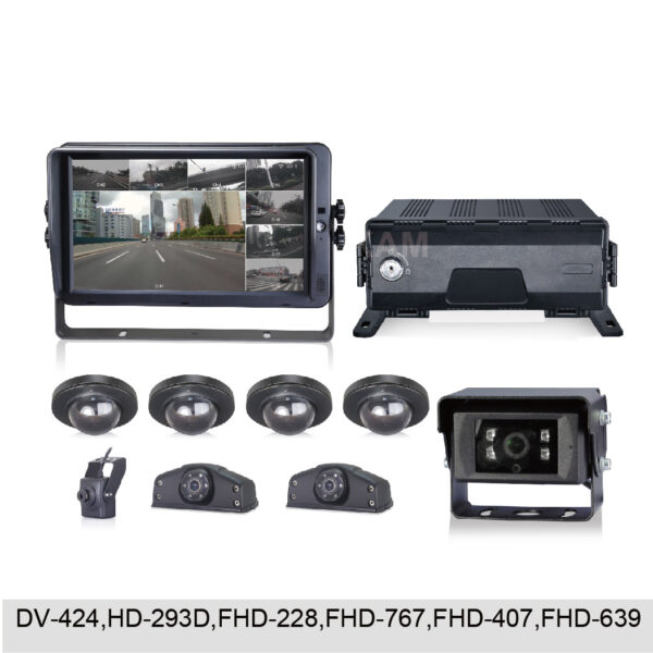 AXIS 10" DVR TOUCHSCEEN MONITOR