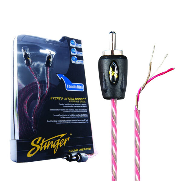 STINGER SI4212 2-CHANNEL RCA INTERCONNECTS