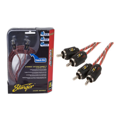 STINGER SI4217 2-CHANNEL RCA INTERCONNECTS