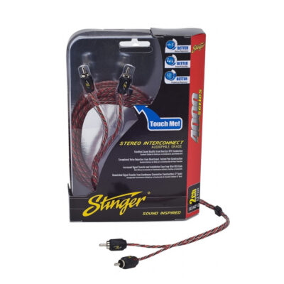 STINGER SI423 2-CHANNEL RCA INTERCONNECTS