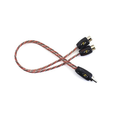 STINGER SI42YM 2-CHANNEL 4000 SERIES RCA Y-ADAPTER CABLE