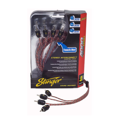 STINGER SI4417 4-CHANNEL RCA INTERCONNECTS
