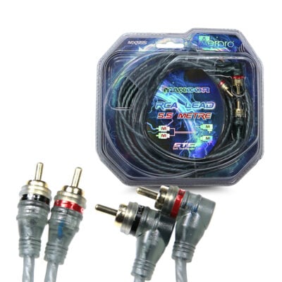 Aerpro MX555 5.5m 2 Male to 2 Male RCA Lead R/A