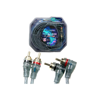 AERPRO MX600 6M 2 MALE TO 2 MALE RCA LEAD R/A